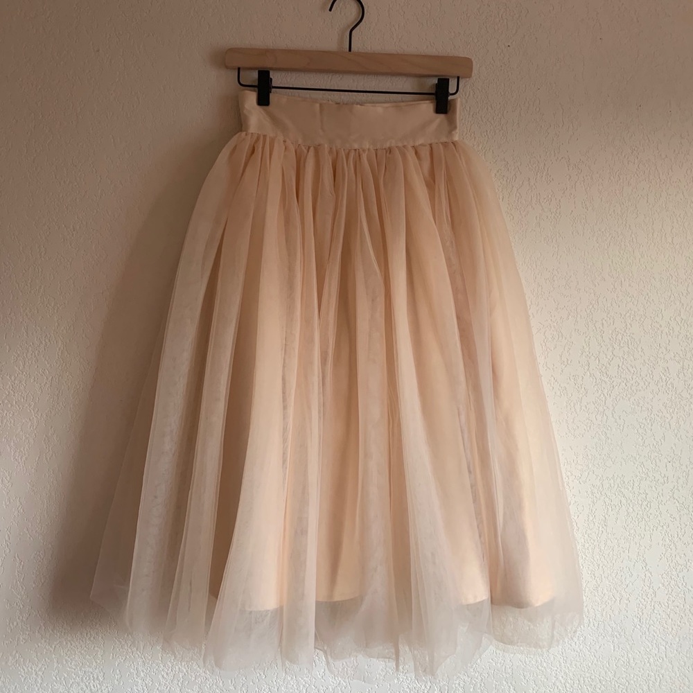 Pink Tulle Skirt
